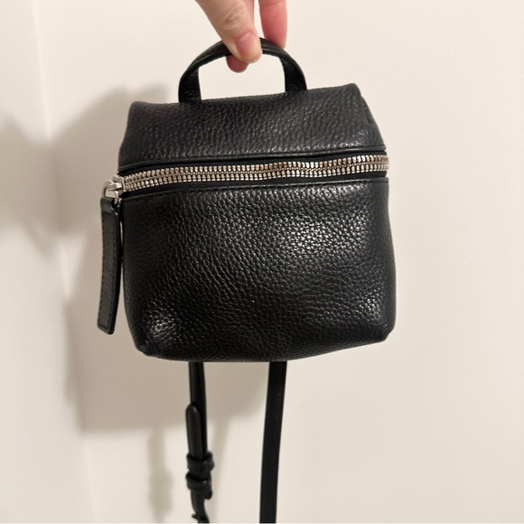 Kara mini leather crossbody bag - Picture 2 of 7